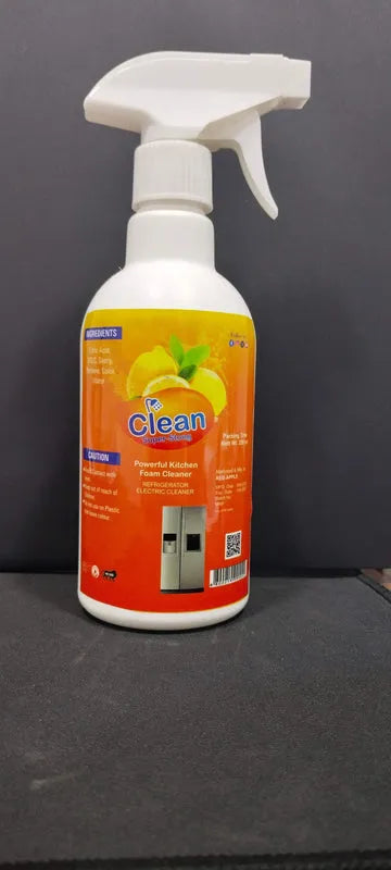 Clean Super Strong Powerful Kitchen Foam Cleaner 500 ml Pack of 2 Home Improvement