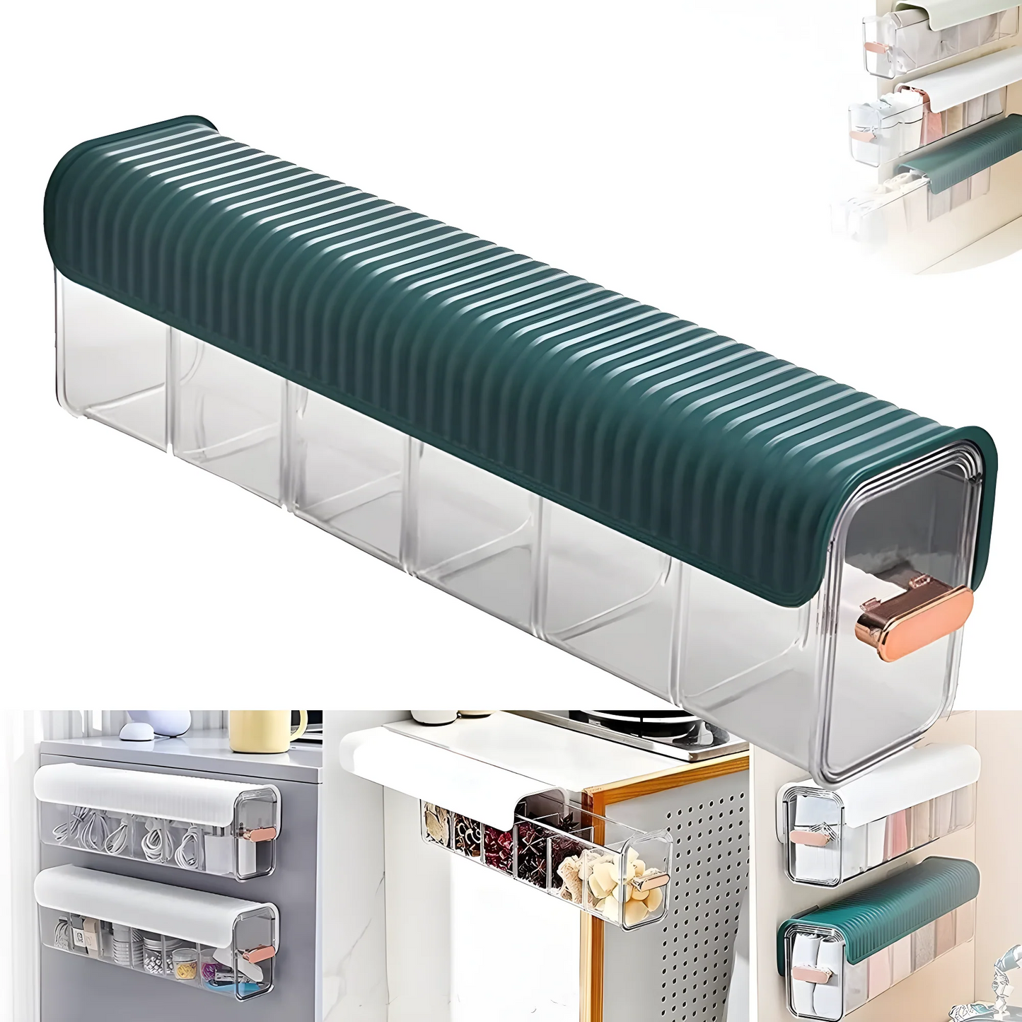 Clear Wall Storage Box Home Accessories