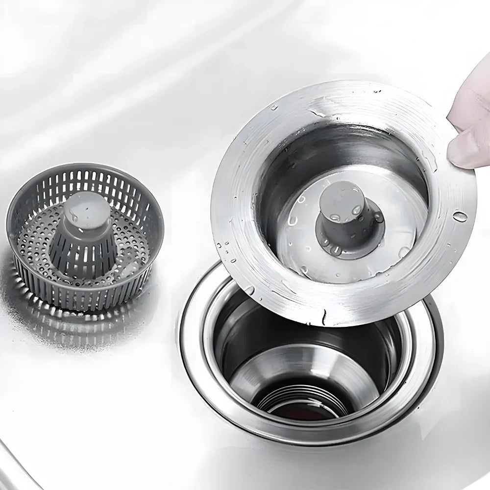 Clog Proof Sink Strainer
