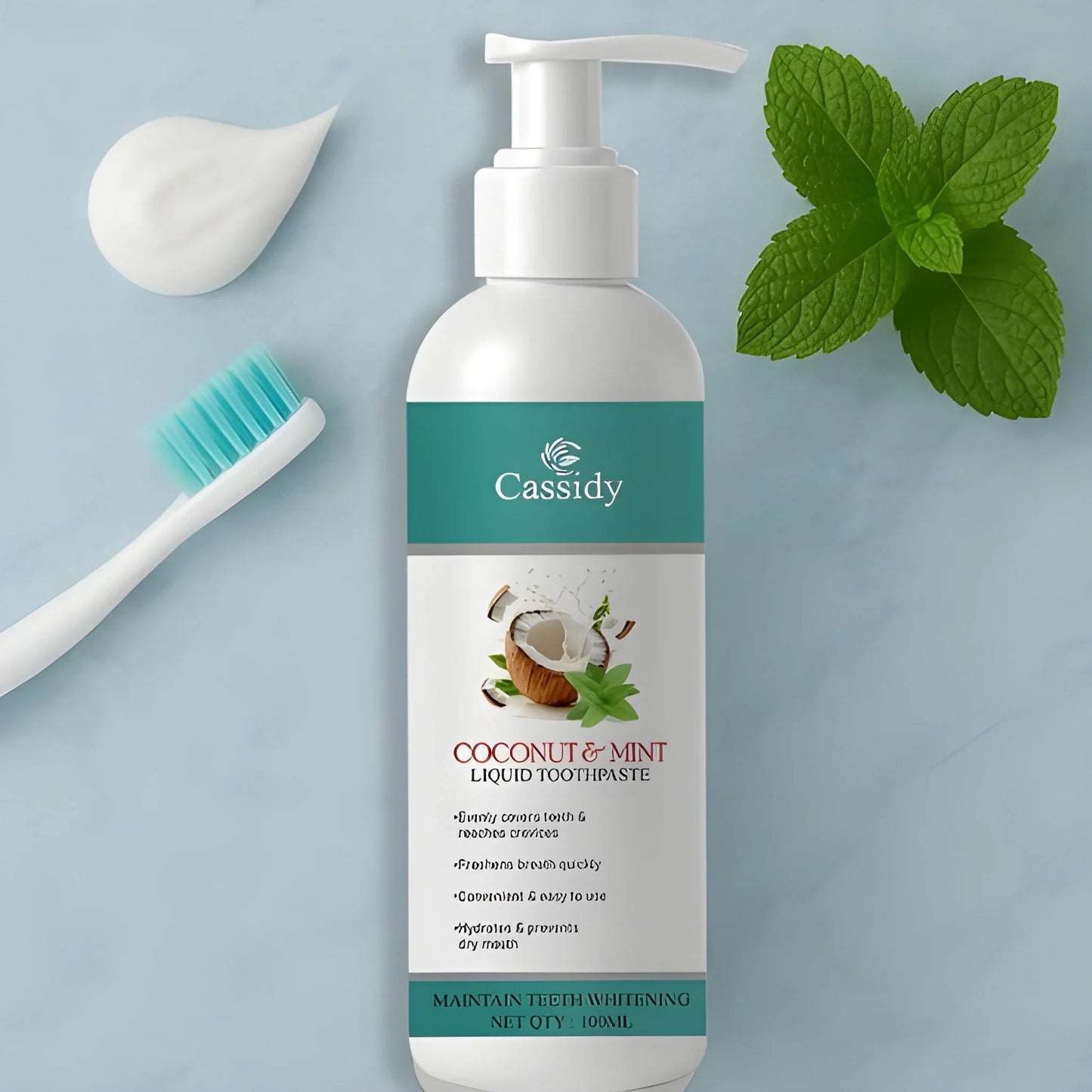 Coconut Mint Toothpaste