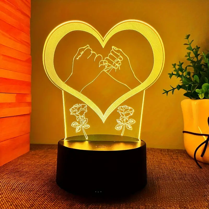 Color Changing 3D Night Lamp home decor