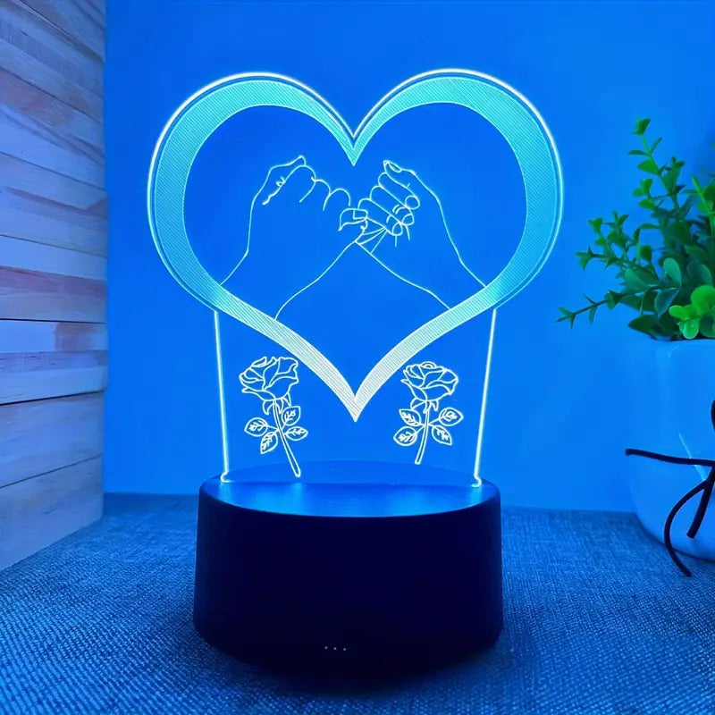 Color Changing 3D Night Lamp home decor