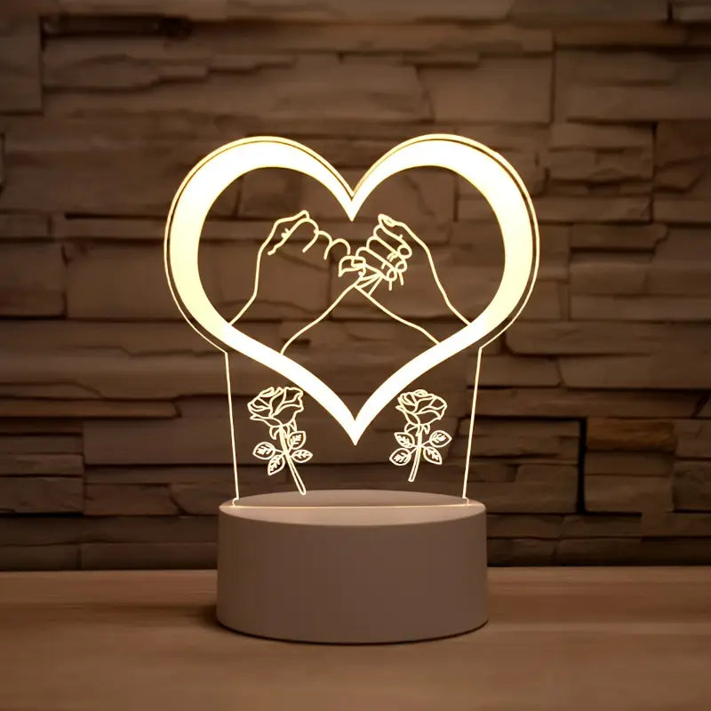Color Changing 3D Night Lamp home decor