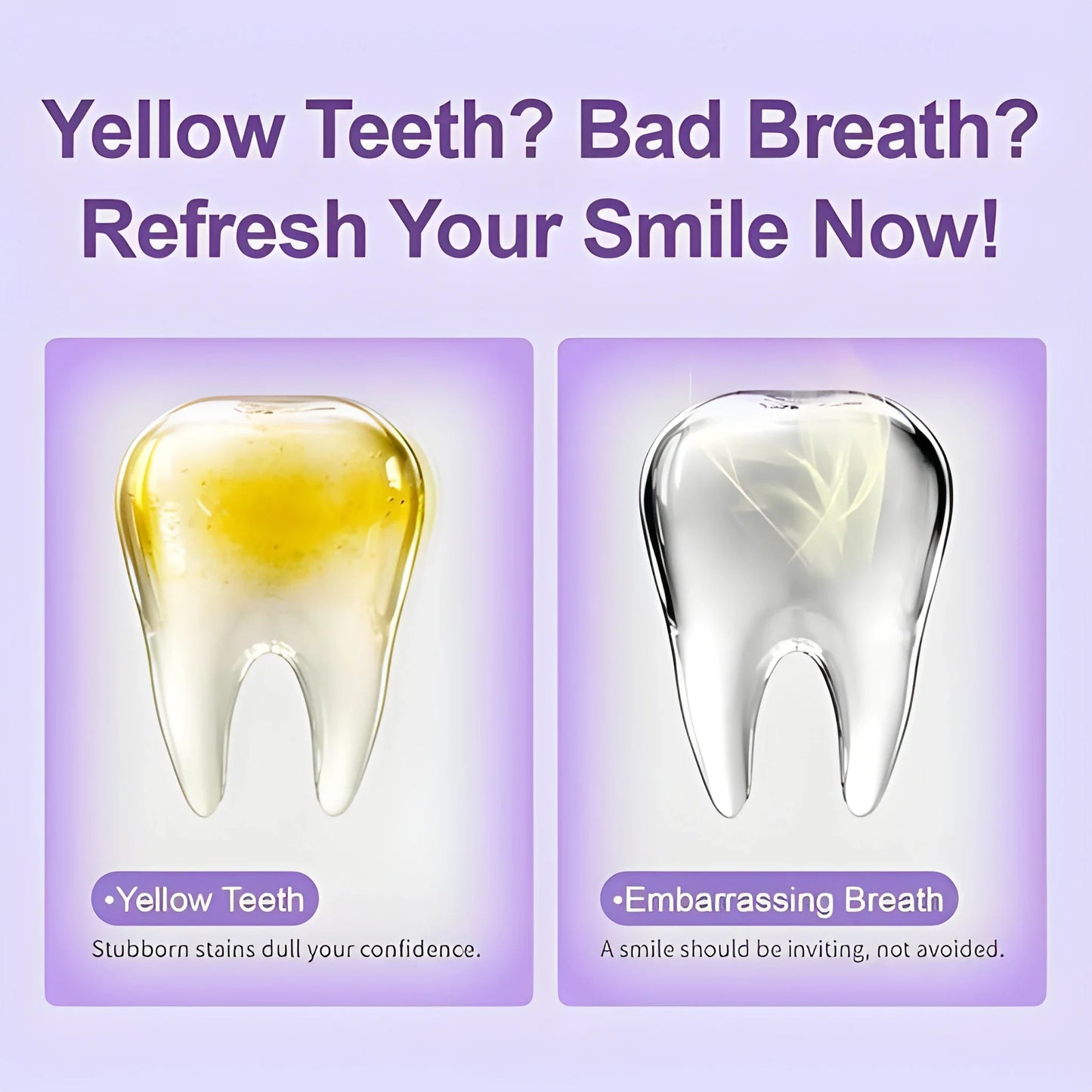 Color Correcting Purple Toothpaste