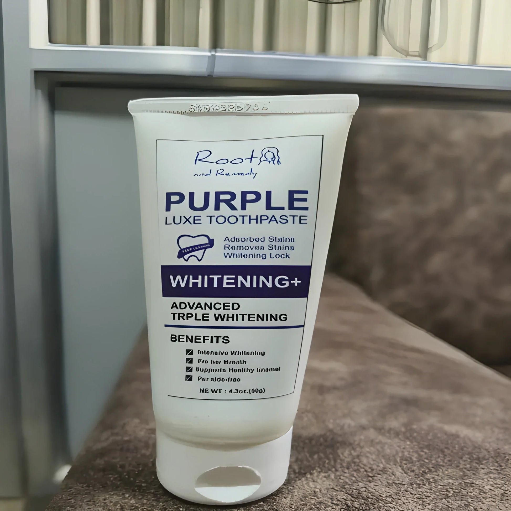 Color Correcting Purple Toothpaste