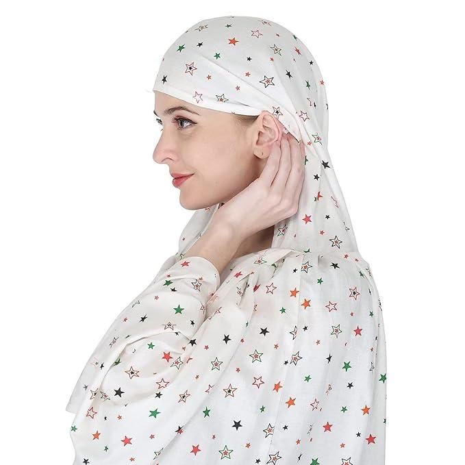 Cotton Long Scarf Mask Free Size Scarves