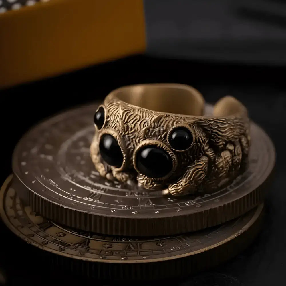 Creepy Cute Spider Ring