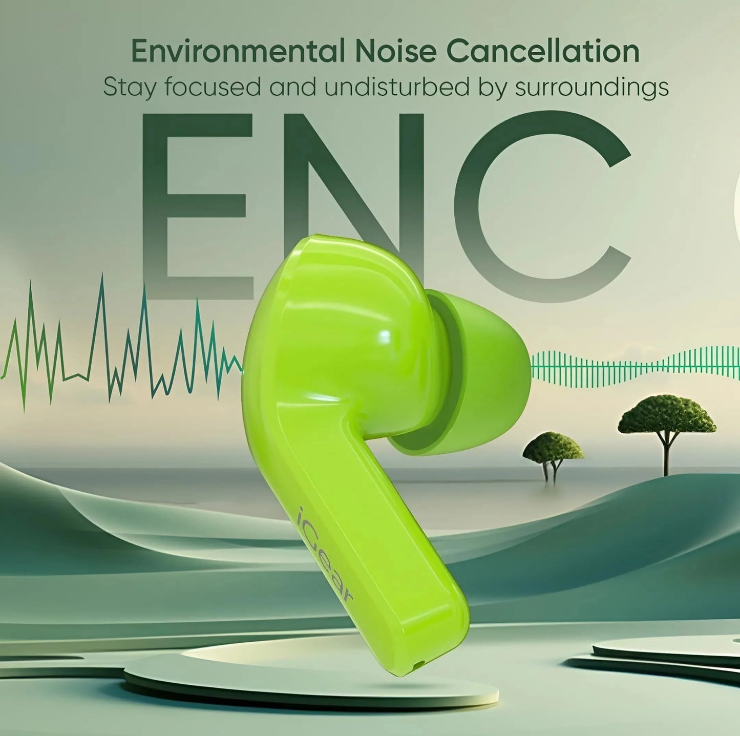 Crystal Clear LED Earbuds earbuds