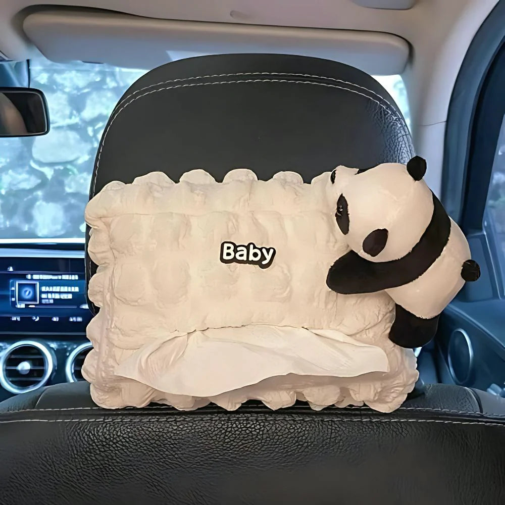 Cute Panda Tissue Holder