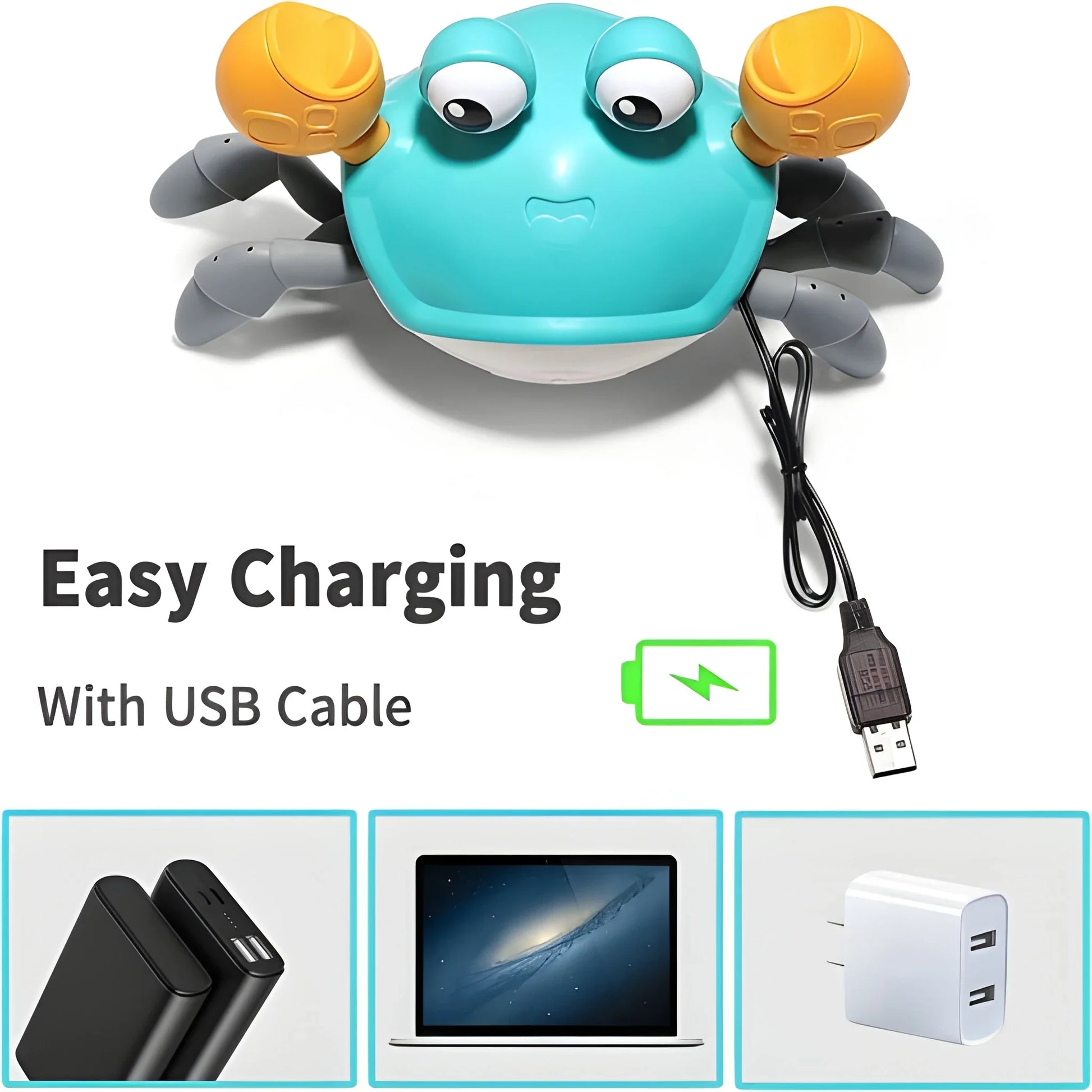 Dancing Rechargeable Crab Toy