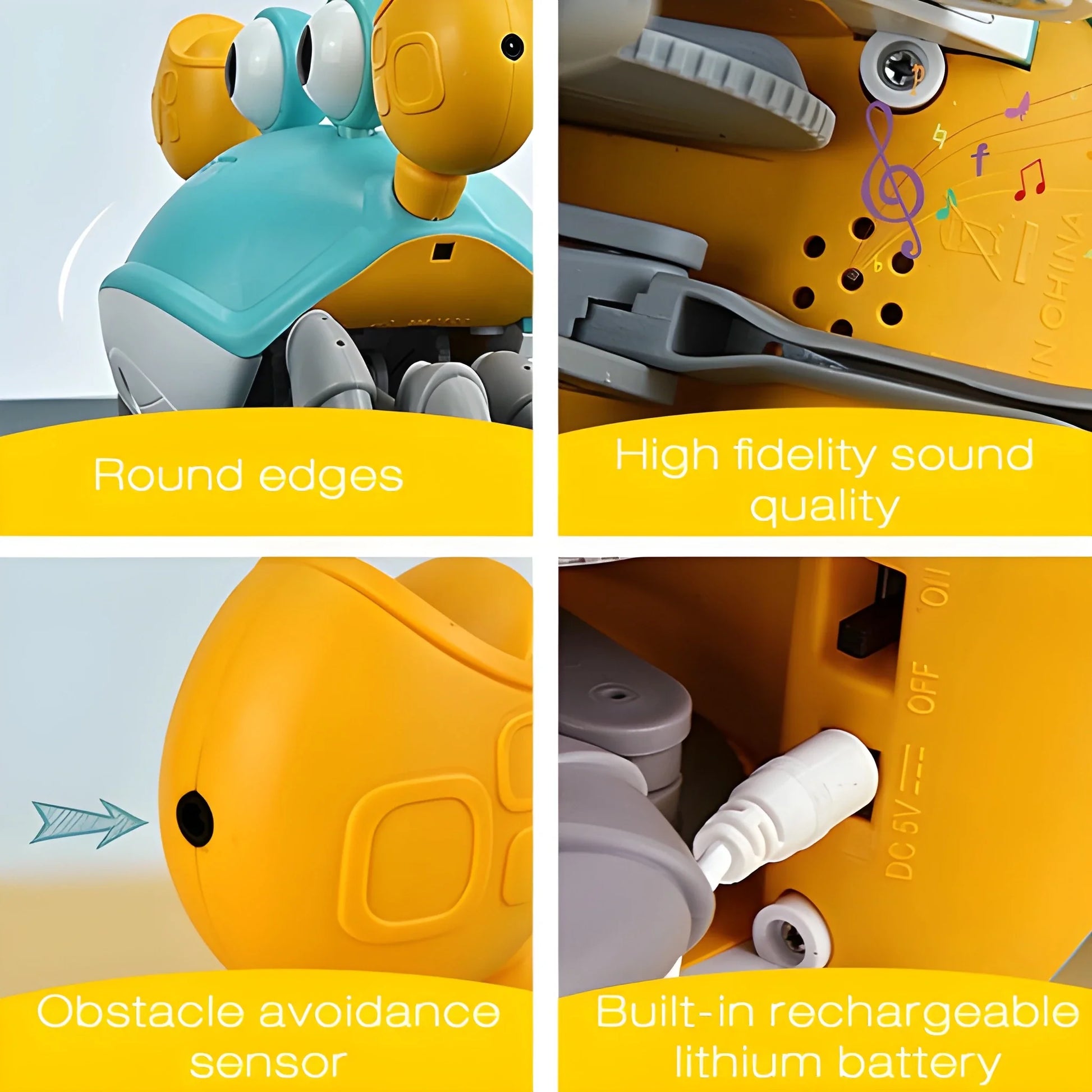 Dancing Rechargeable Crab Toy