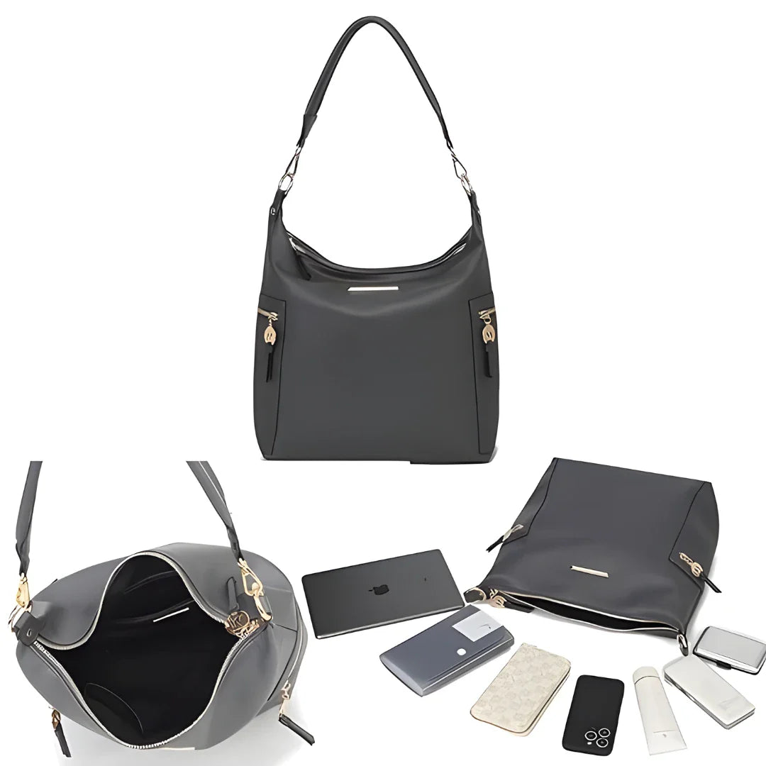 Designer Vegan Leather Hobo Bag