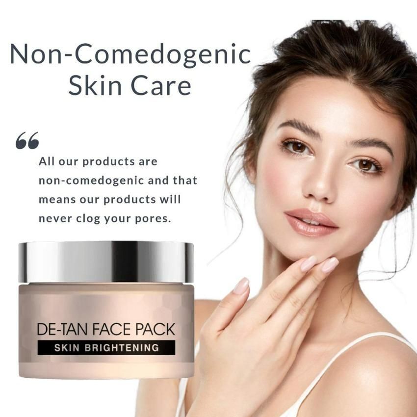 Detan Skin Brightening Face Pack (Pack of 2) Free Size