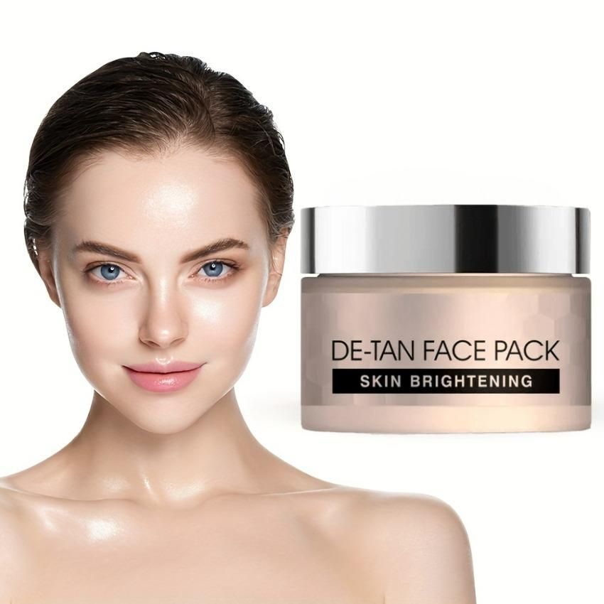 Detan Skin Brightening Face Pack (Pack of 2) Free Size