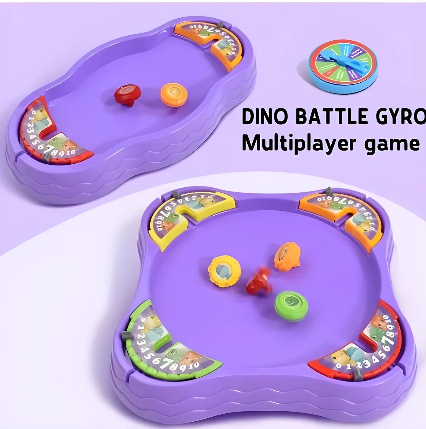 Dino Battle Spinner Set toy