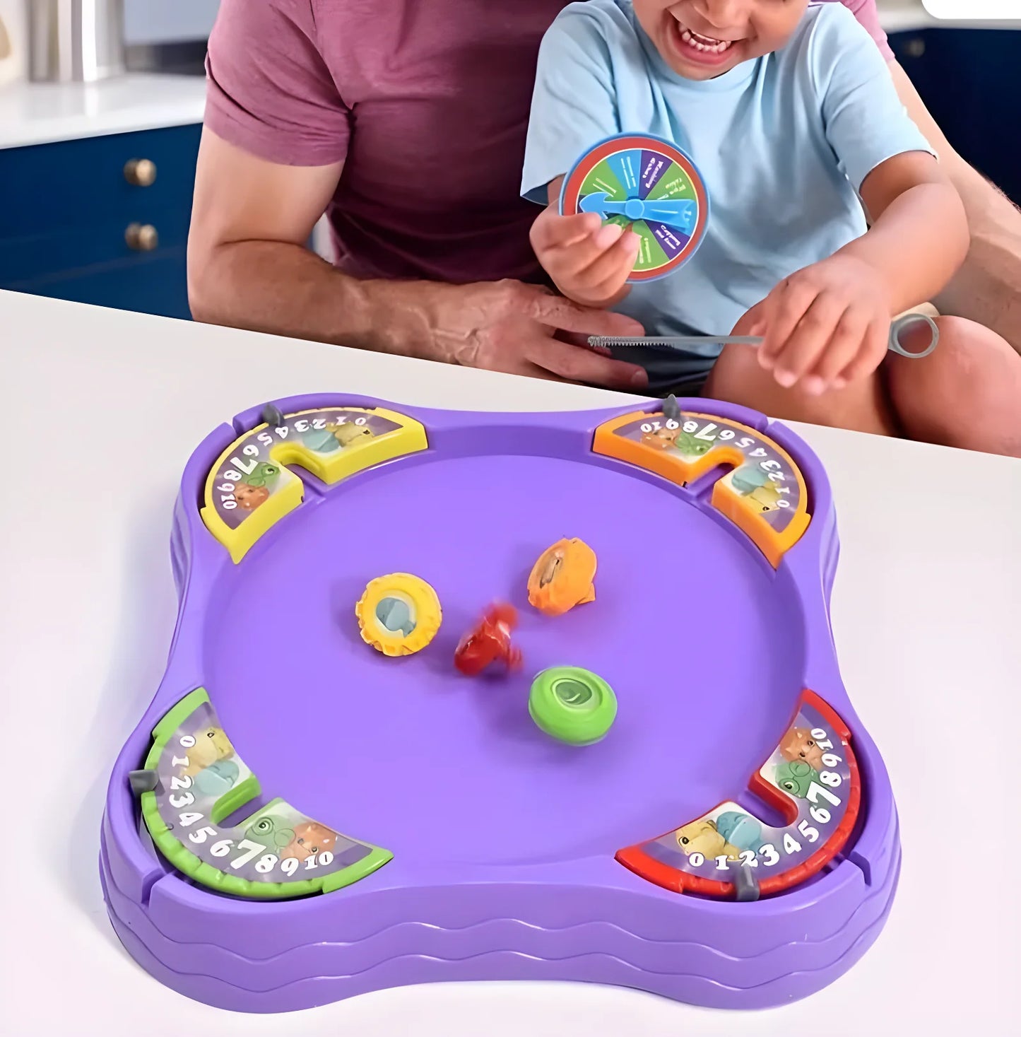 Dino Battle Spinner Set toy