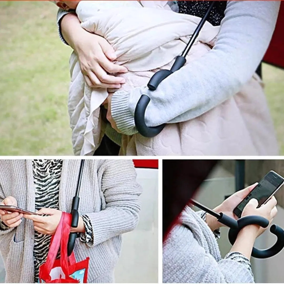 Double Layer Inverted Reversible Umbrella