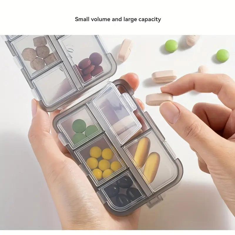 Double Layer Pill Organizer Kitchenware