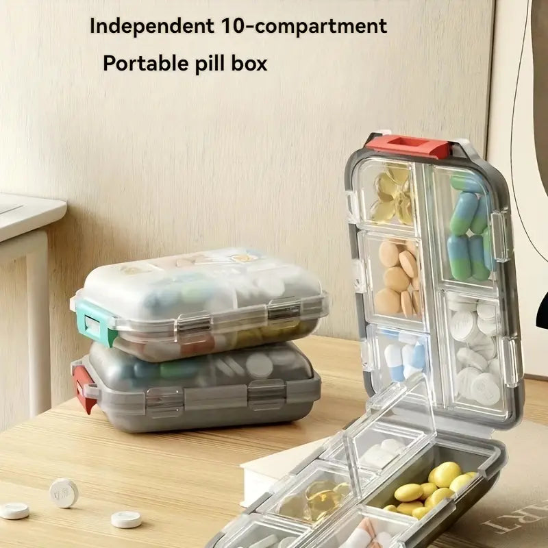 Double Layer Pill Organizer Kitchenware