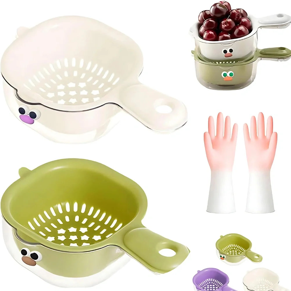Dual Layer Veggie Strainer Kitchenware
