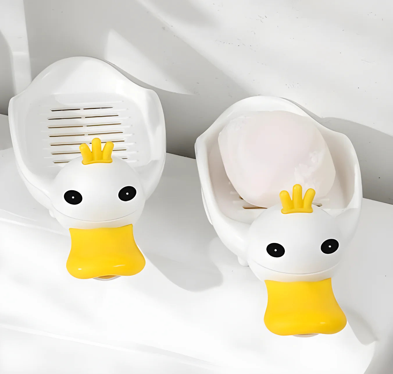 Duck Soap Holder (Pack Of 2) Home Accessories