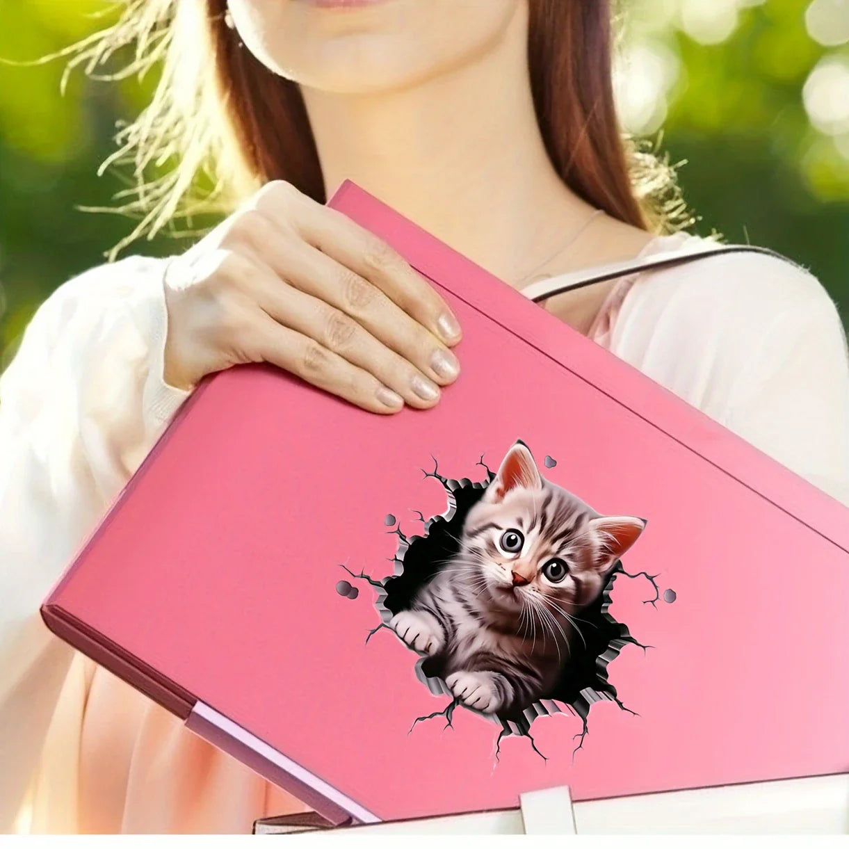 Durable Cat Pattern Car Sticker car accessories