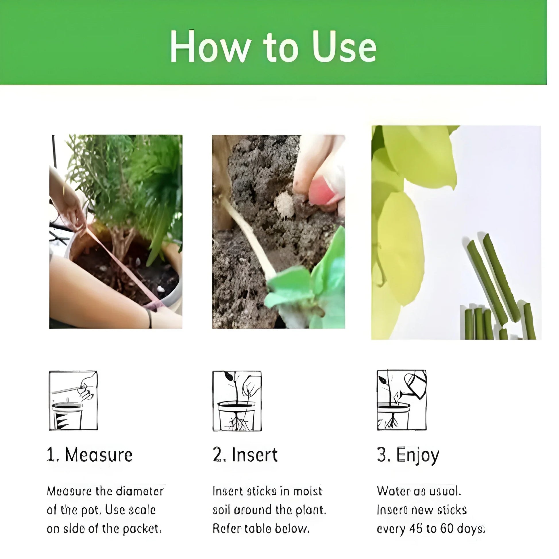 Easy Peel Plant Food Sticks