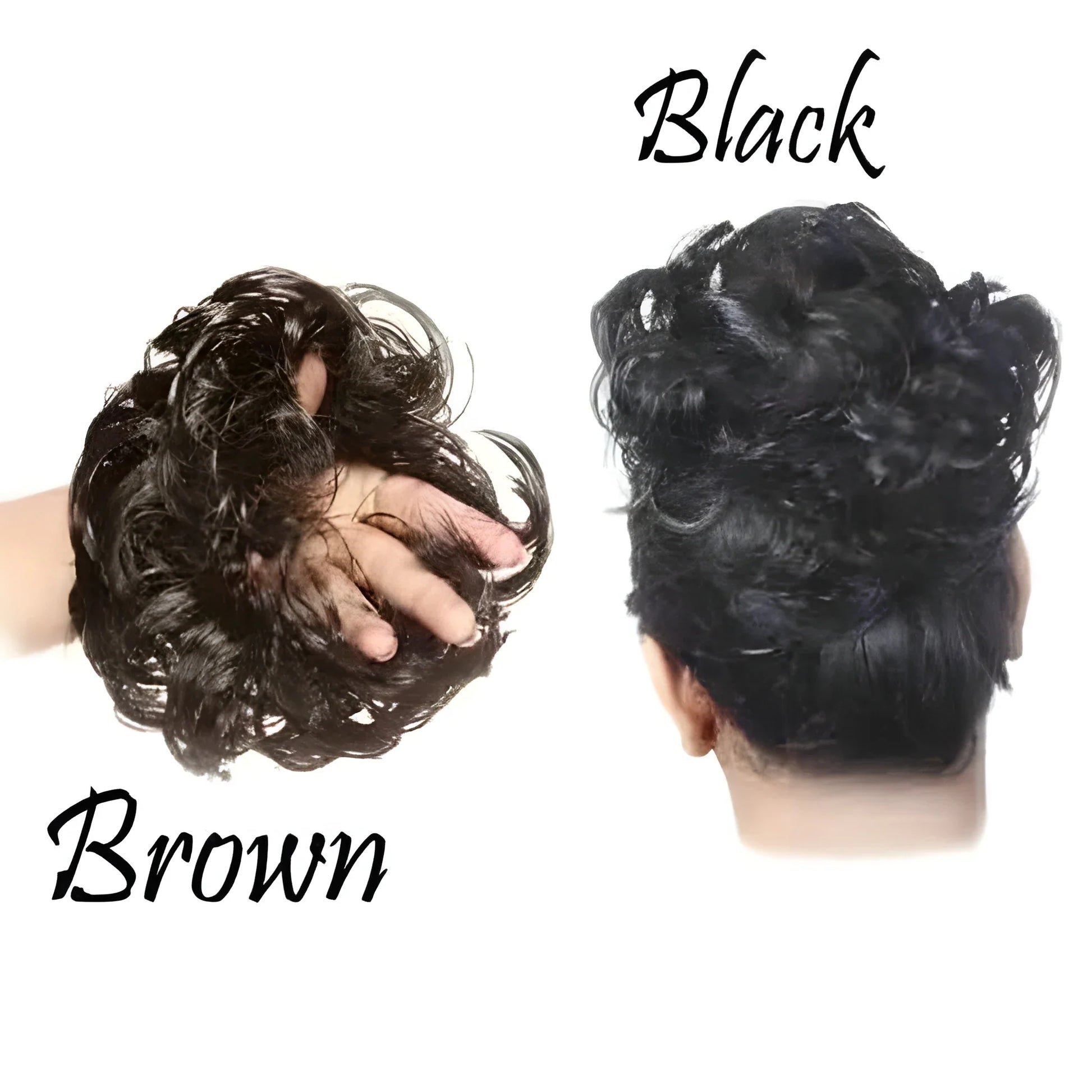 Elastic Hair Bun Pack