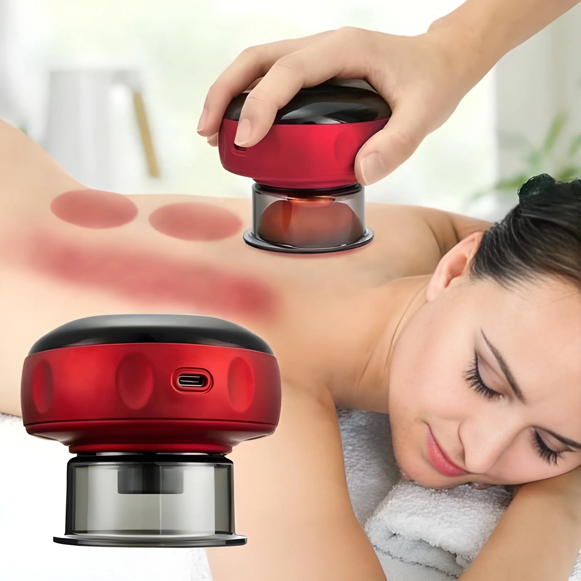 Electric Cupping Machine with Heat – 12 Levels