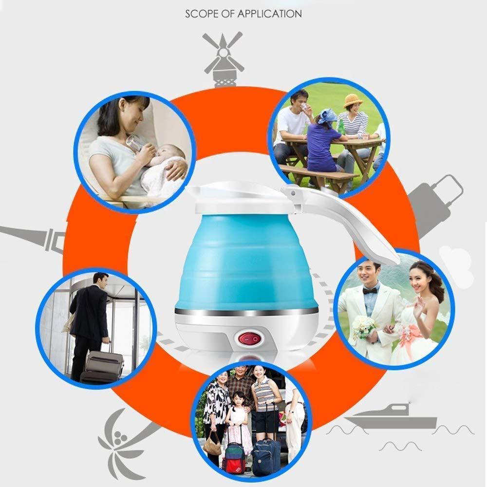 Electric Kettle Silicone Foldable Electric Water Kettle (600 ml)