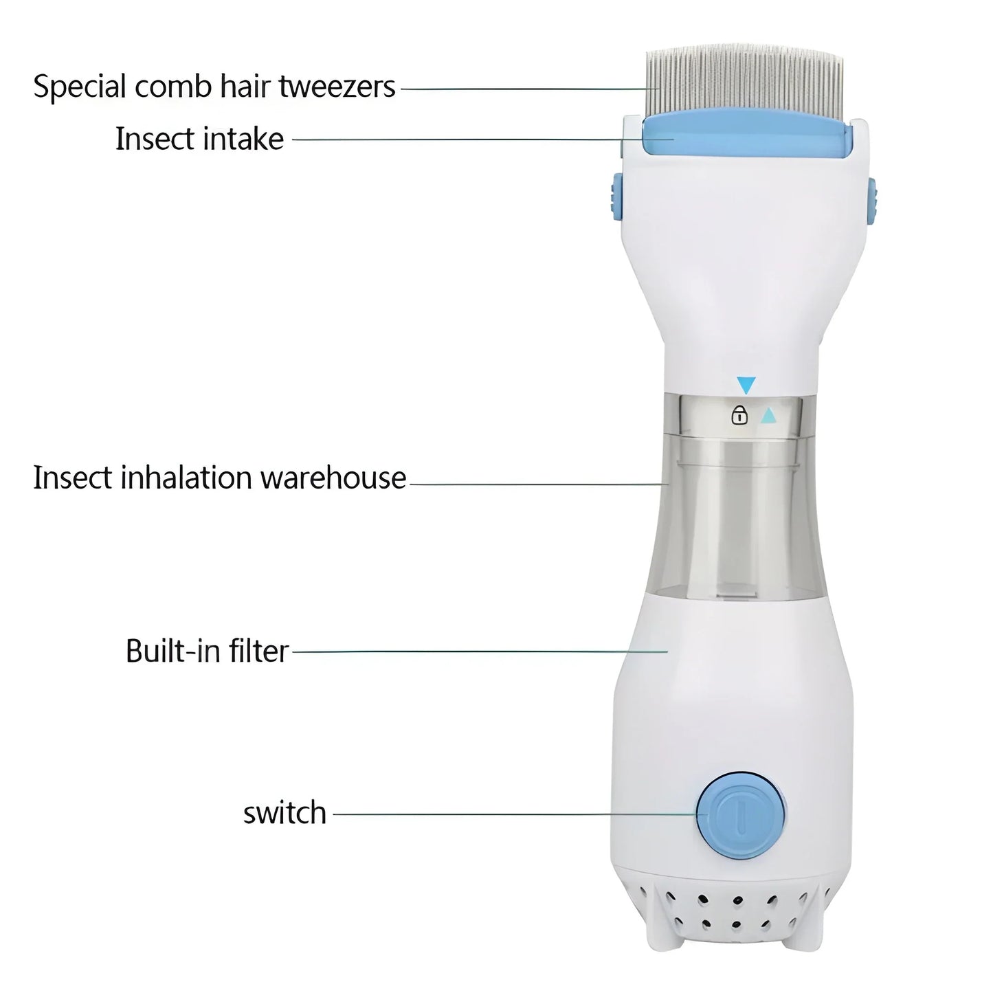 Electric Lice Remover Comb