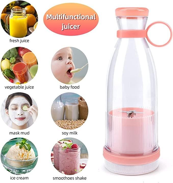 Electric Portable Mini Juicer Bottle