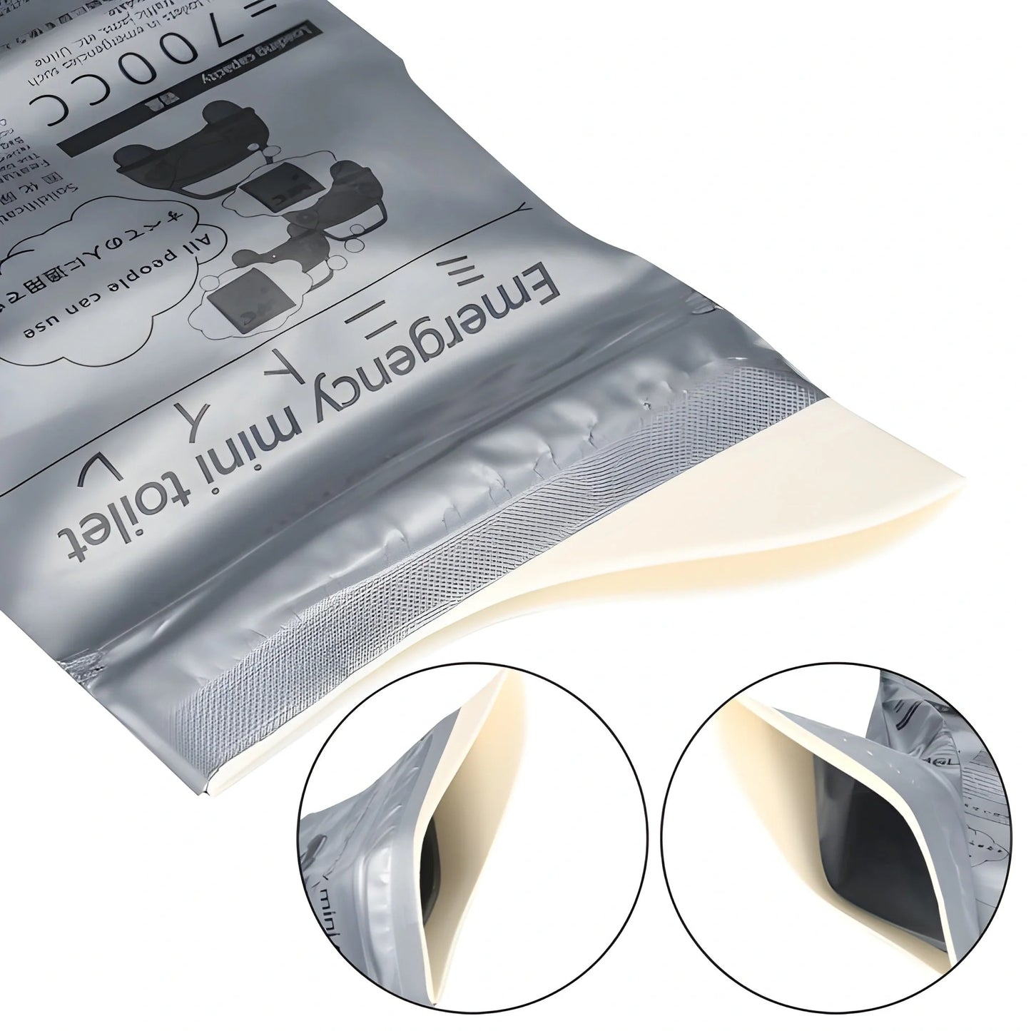 Emergency Portable Urine Bags