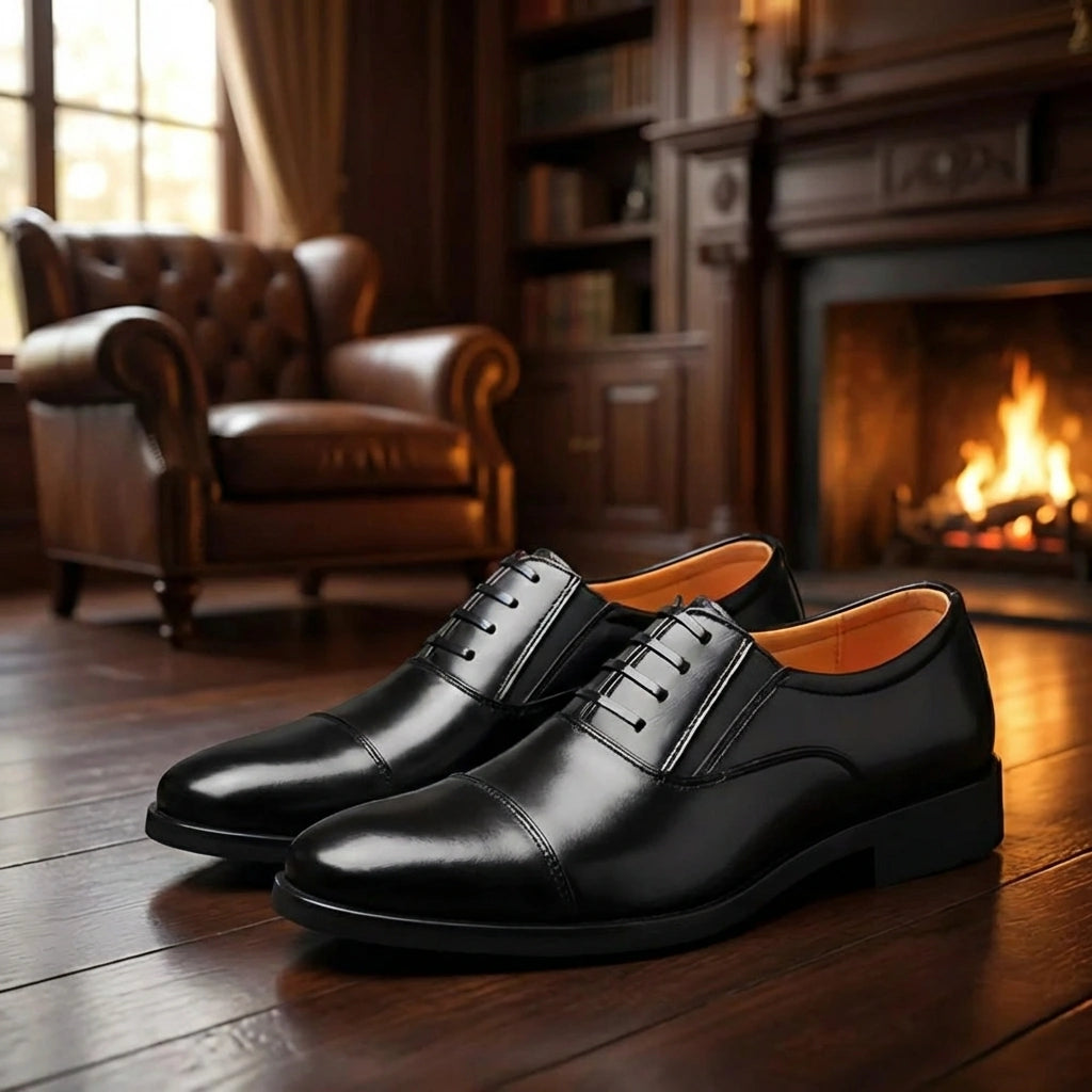 Executive Black Dress Shoes