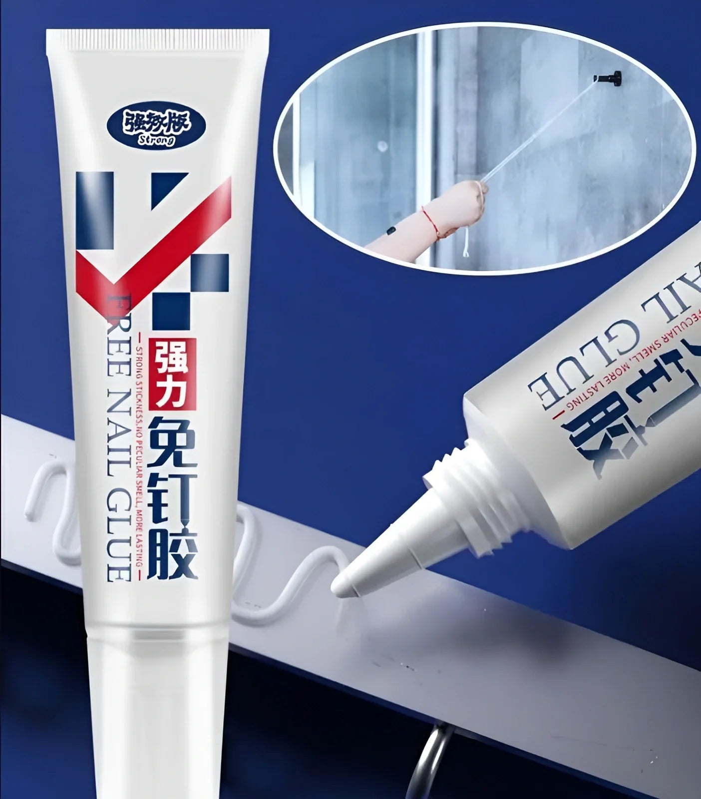 Fast Drying Liquid Strong Nail Free Glue Home Improvement