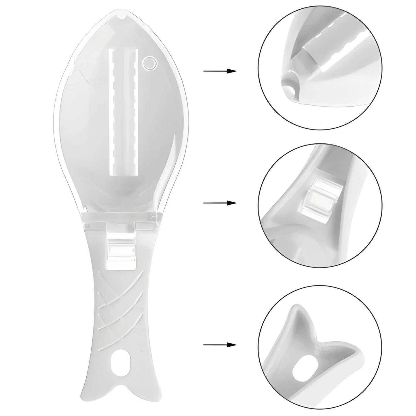 Best fish scale scraper skin peeler - 2025 | fast shipping