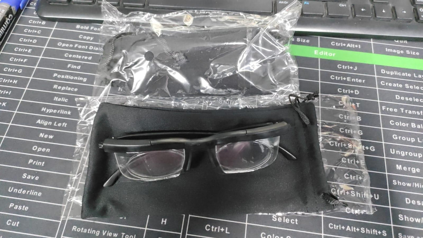 Flex focus adjustable glasses glasses