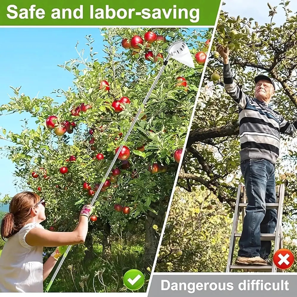 Fruit Picker Effortless Harvesting for Tall Trees