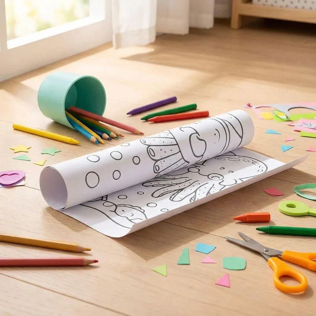 Best fun and educational coloring roll (1 pc) - books & pads | 2026 | fast shipping