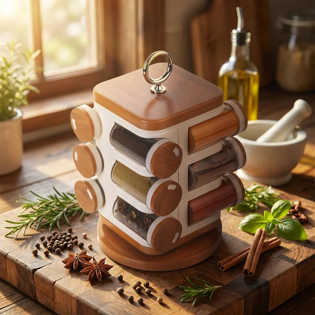 Best ganesh spice rack – 12 jars - organizers | 2026 | fast shipping