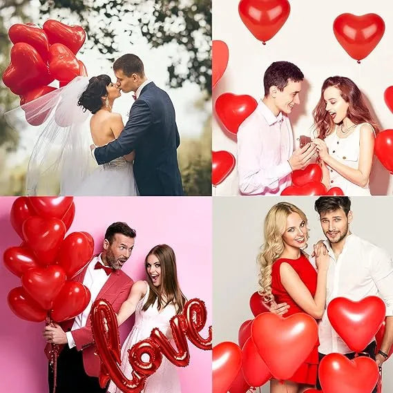 Giant Heart Party Balloons - Toys & Games