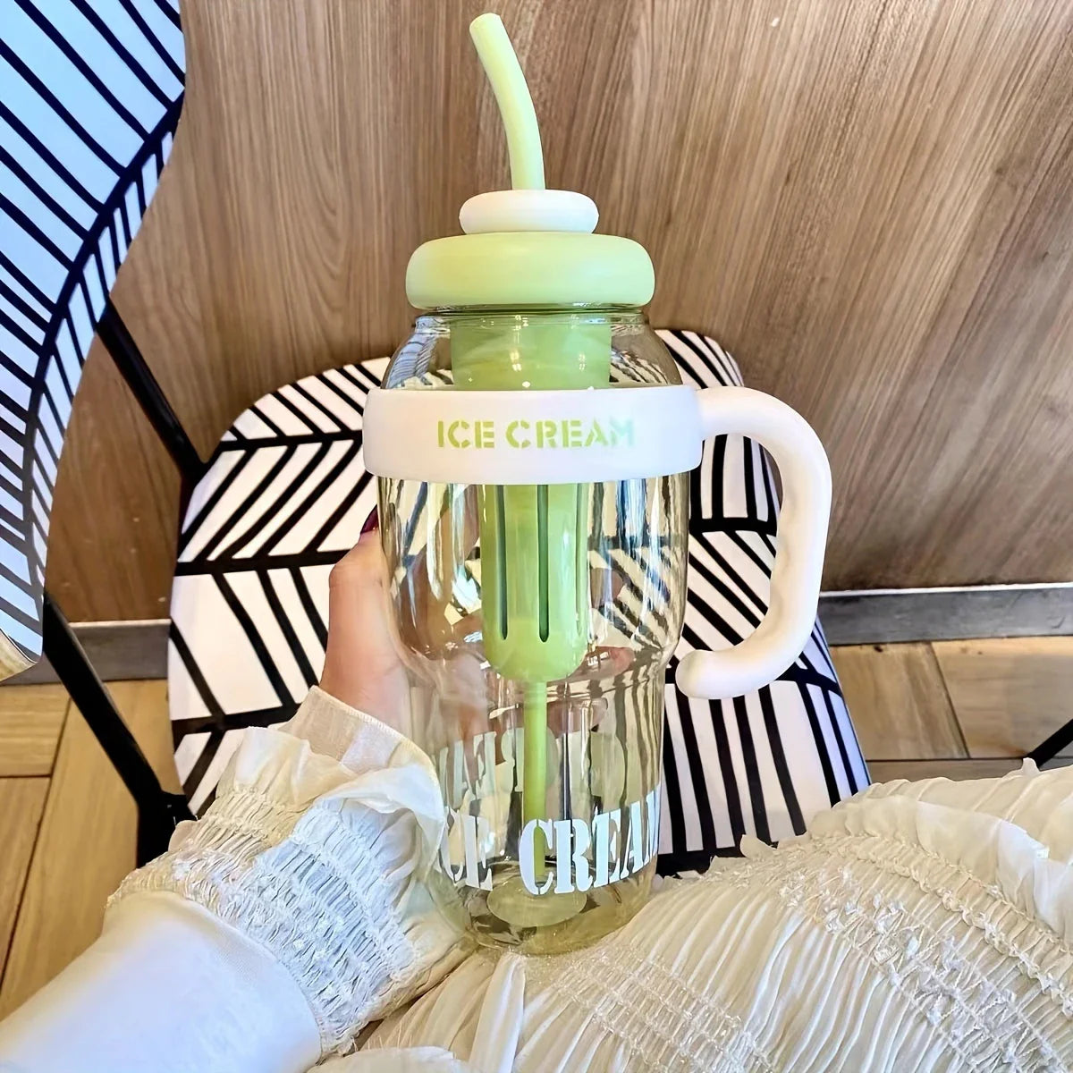 Giant Straw Water Bottle