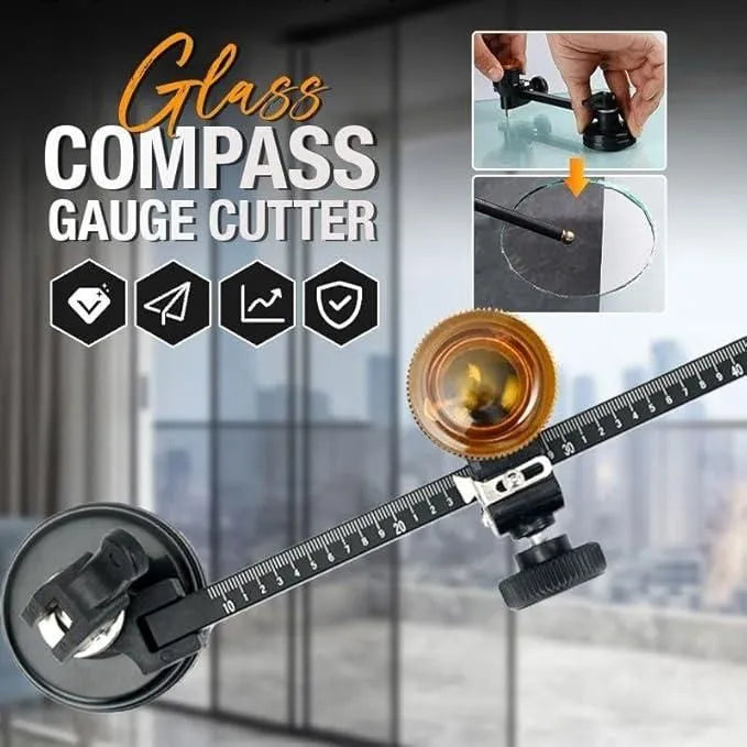 Glass Compass Gauge Cutter Gla