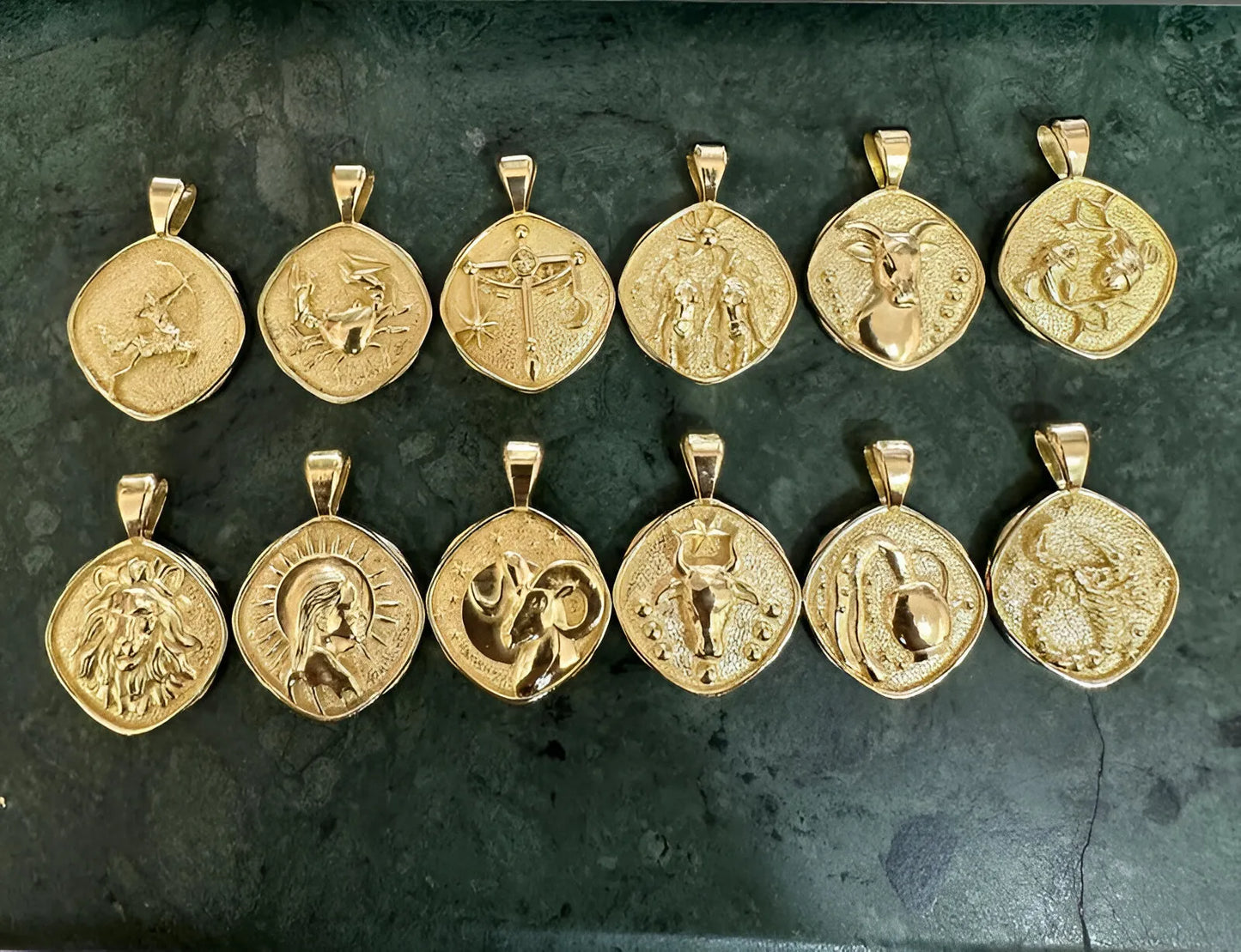 Gold Plated Zodiac Sign Necklace jewelry