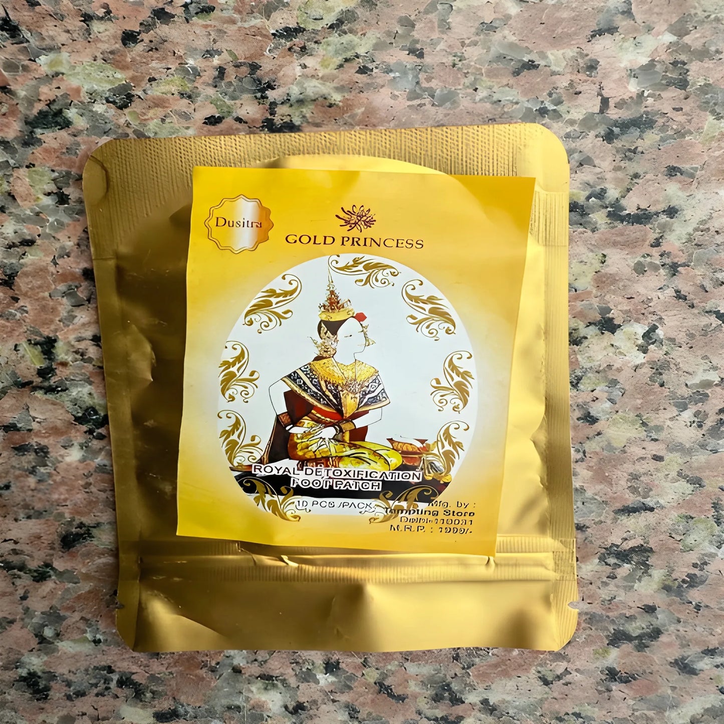 Gold Princess Royal Foot Patches