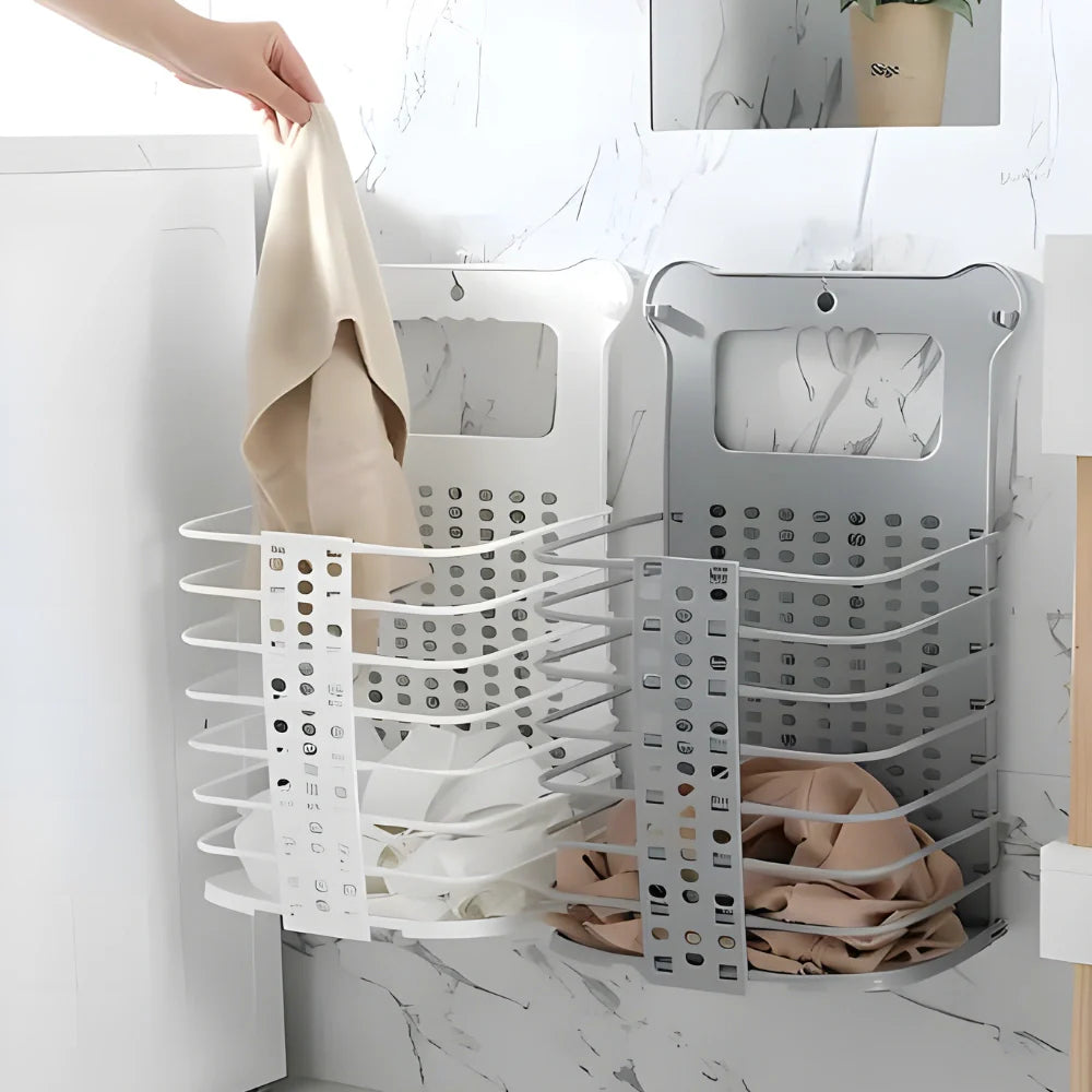 Hanging Plastic Laundry Basket