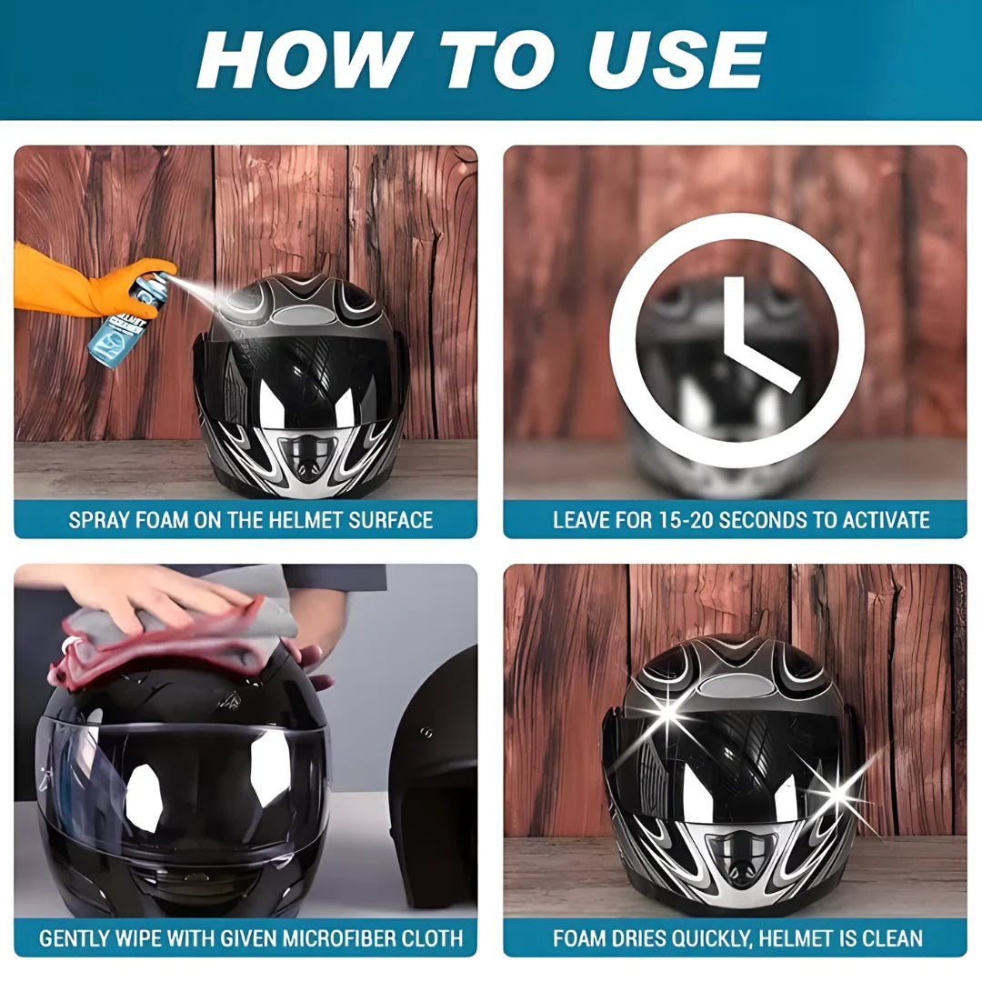 Helmet Foam Cleaner Spray