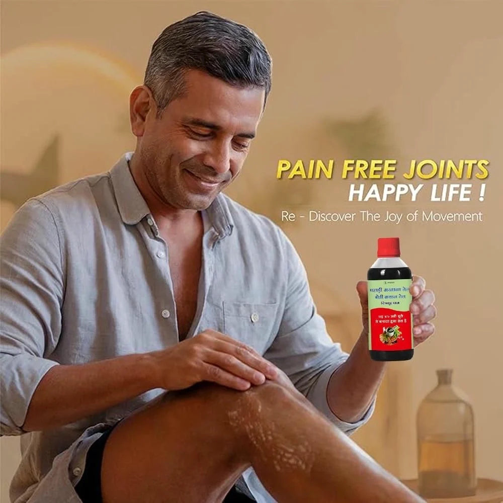 Herbal Body Massage Oil – 280g x 2