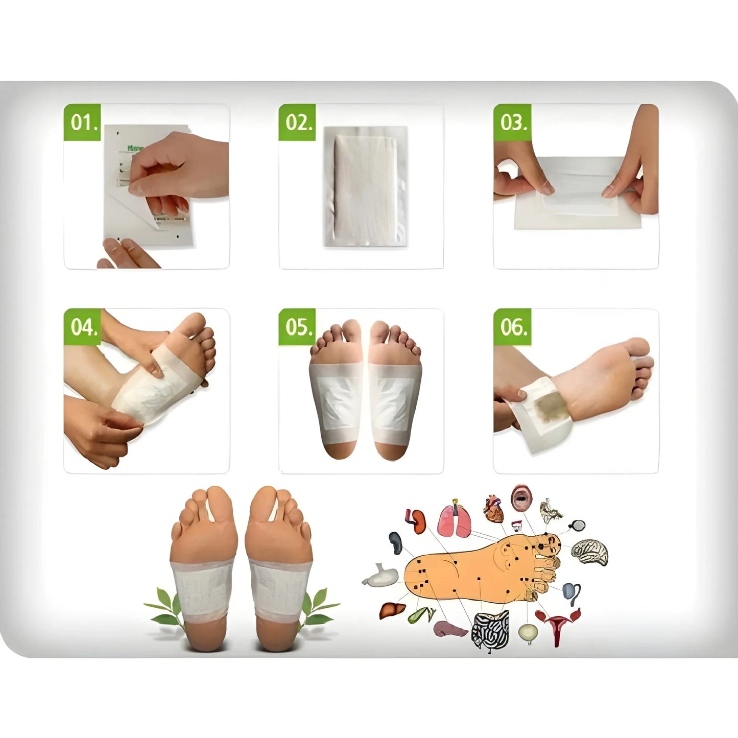 Herbal Foot Patches 10 Pack