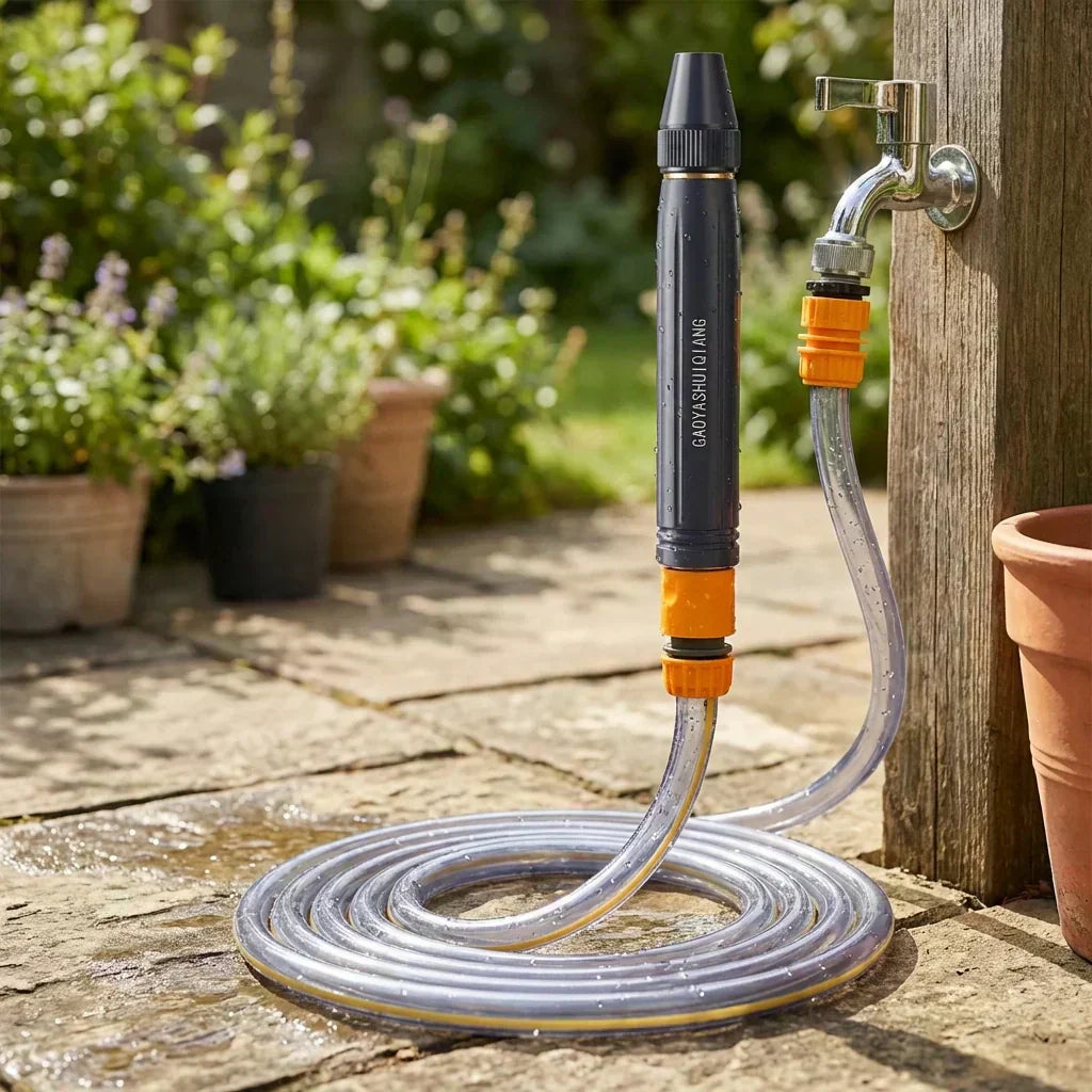 Portable High-Pressure Washing Water Gun Nozzle
